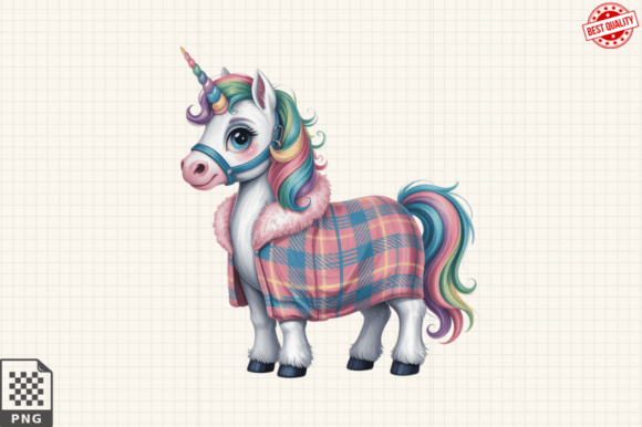 Baby Unicorn in Scottish Highland PNG: A Versatile Digital Asset for Creative Projects