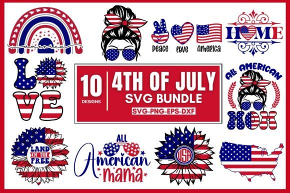 Celebrate Freedom: 4th of July Quotes SVG Bundle