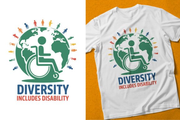 Empowering Expression Through the Diversity Includes Disability Tee Design