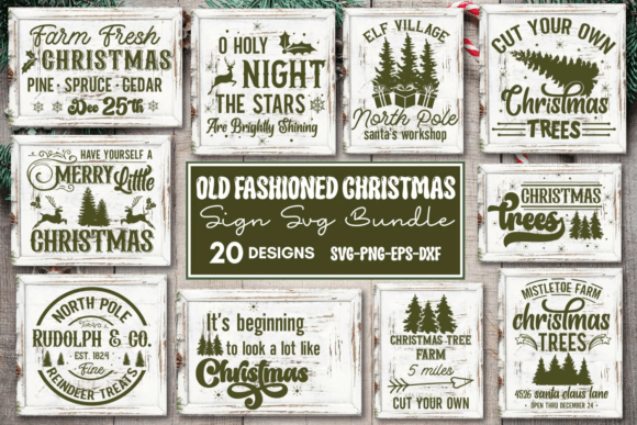 Farmhouse Old Christmas Sign SVG: A Versatile Tool for Crafting Enthusiasts