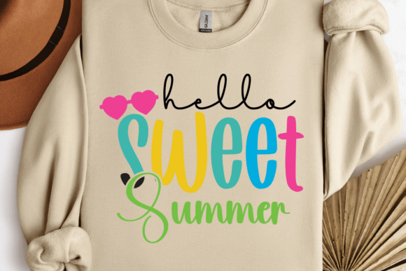 Hello Sweet Summer SVG: A Versatile Digital Design for All Your Crafting Needs