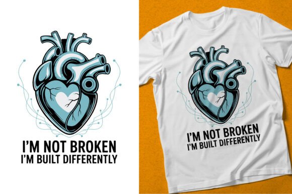 Redefining Strength: The Strategic Impact of the Broken Heart Differently Awareness Shirt in Modern Merchandising
