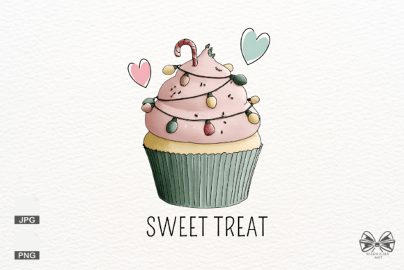 Sweet Treat Christmas PNG Clipart for Festive Designs